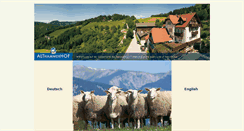 Desktop Screenshot of althammerhof.at