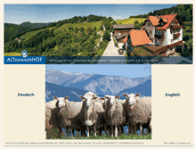 Tablet Screenshot of althammerhof.at